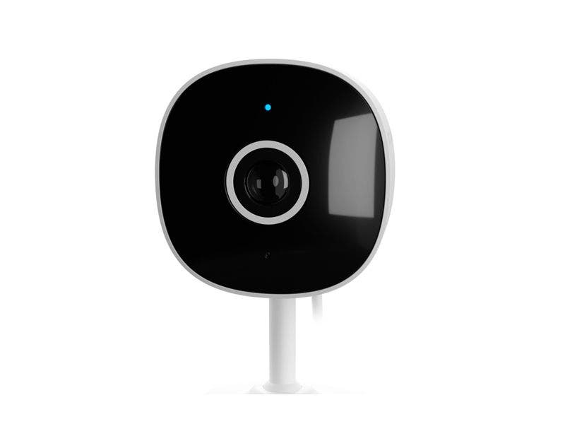 2 Cámara de vigilancia 2K para interior compatible con Googlee Assistant y Alexa, memoria SD. 