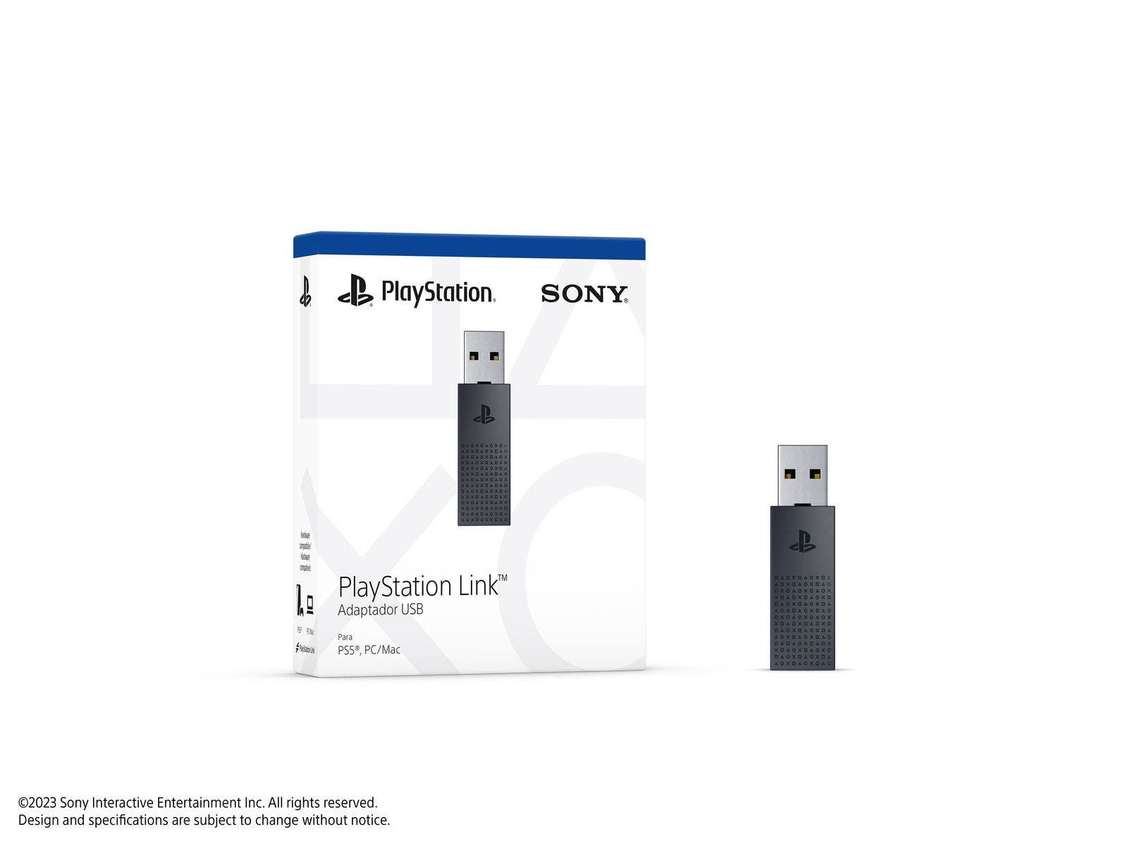 Adaptador USB playstation lnk - Negro –