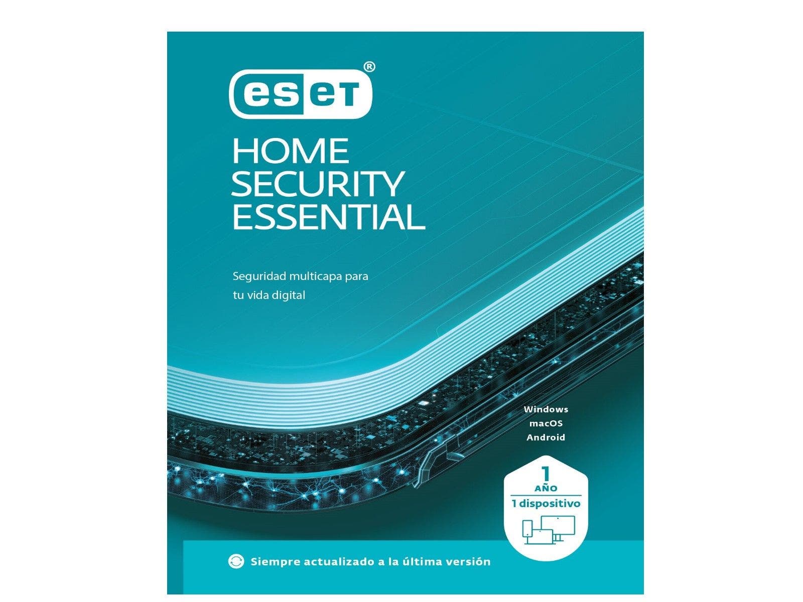 Licencia Virtual ESET Home Security Essential para 1 Dispositivo por 1 Año