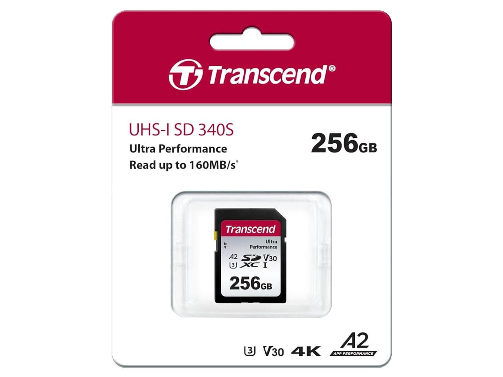 memoria sd 256gb uhs-i u3 a2 y video 4k