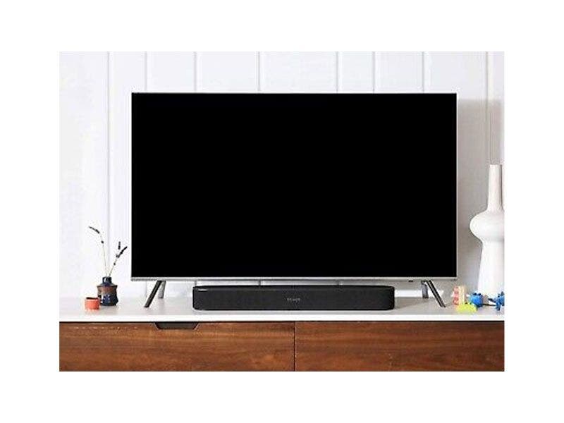 Barra de sonido con Dolby Atmos con sonido nocturno, compatible con Google Assistant y Alexa.