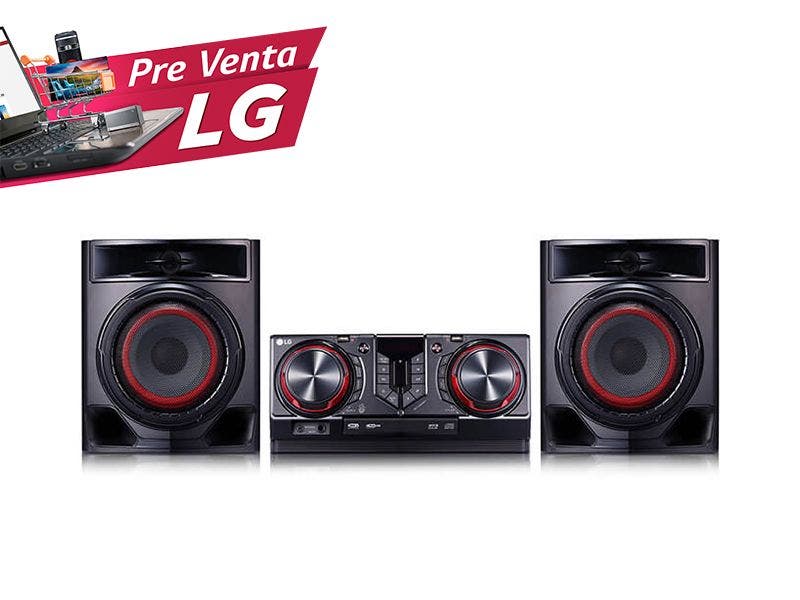 LG CJ44 Minicomponente 5,500 WATTS PMPO(480W RMS)