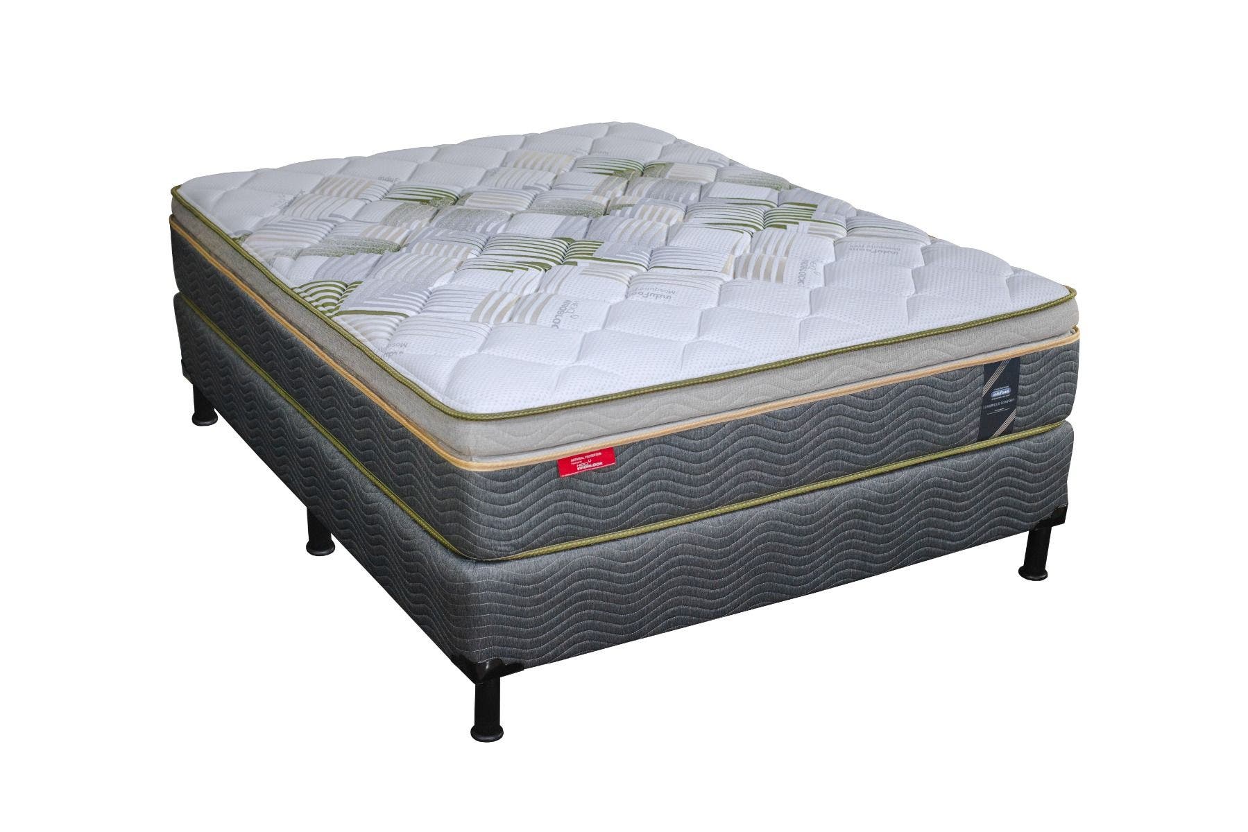 Cama Semi Matrimonial Indufoam Luxurious Base Estandar