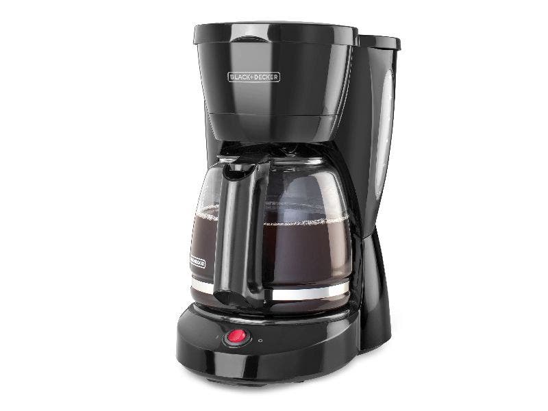 Black+Decker, CM0941B, Cafetera de 12 tazas, Jarra de vidrio