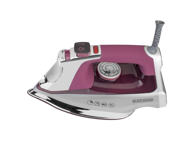 Black+Decker D3035, plancha de vapor, Suela Titanio