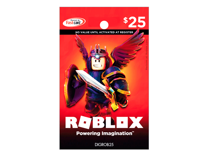 Tarjeta para Roblox de $25