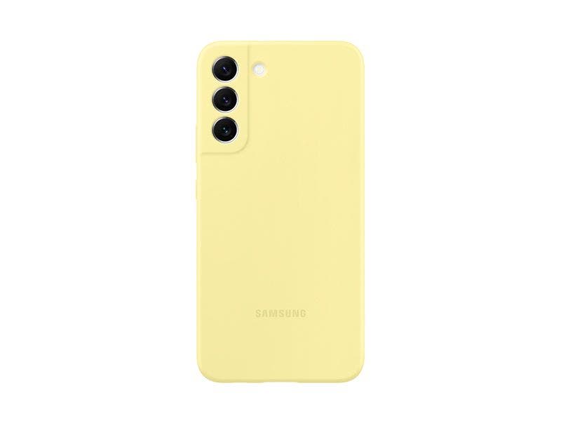 Samsung Estuche Silicón para Galaxy S22+ (Amarillo)