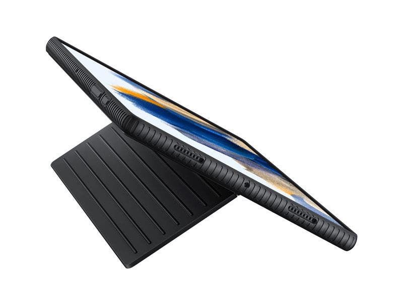 Samsung Estuche protector con stand para tablet A8 (Negro)