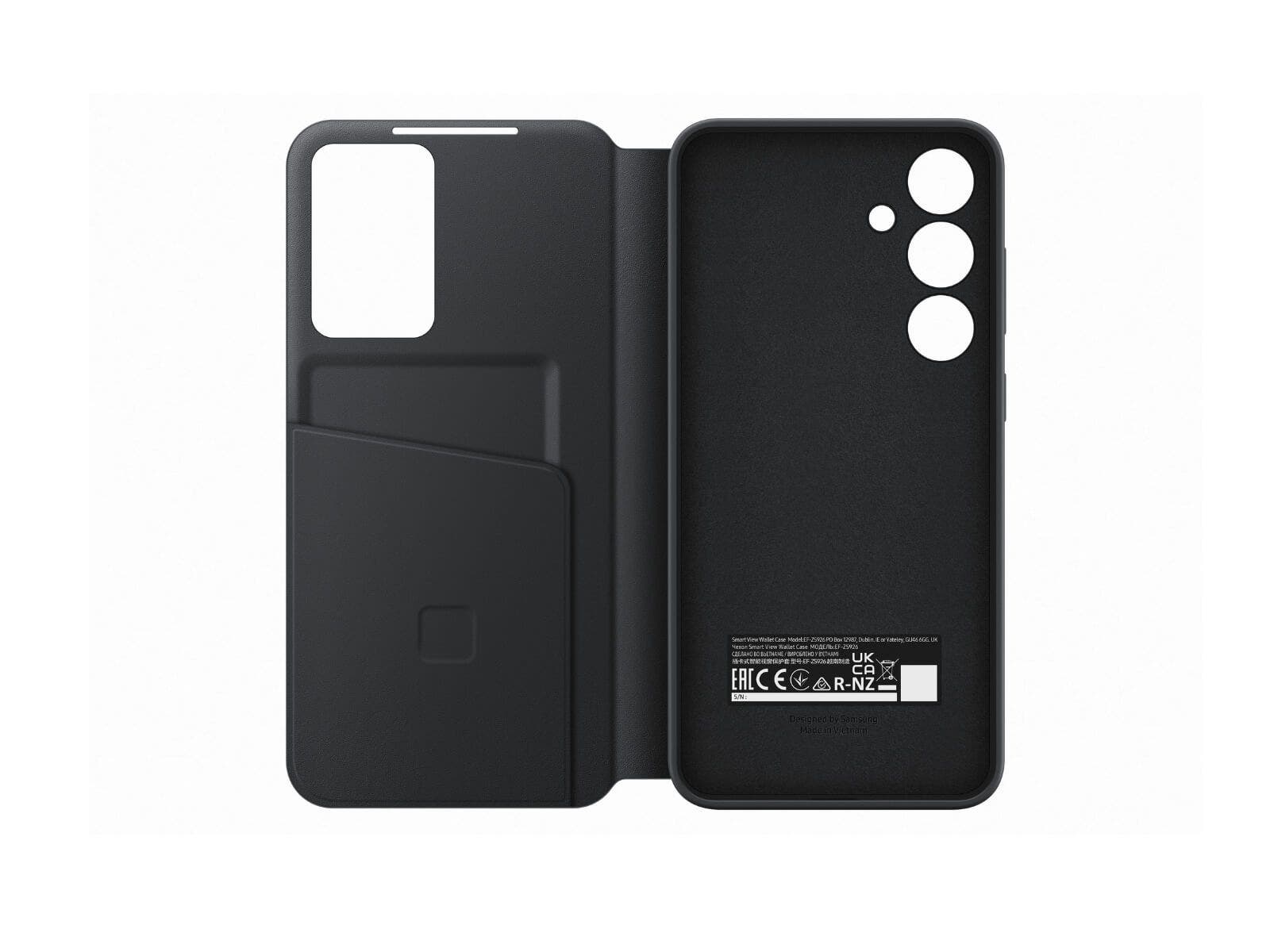 Samsung, Estuche Smart View Wallet para S24 (Negro)