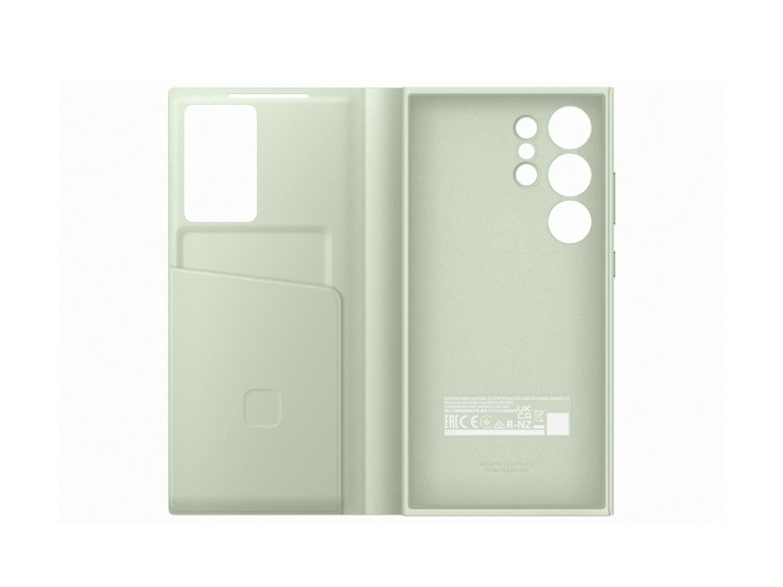 Samsung, Estuche Smart View Wallet para S24 Ultra (Verde)