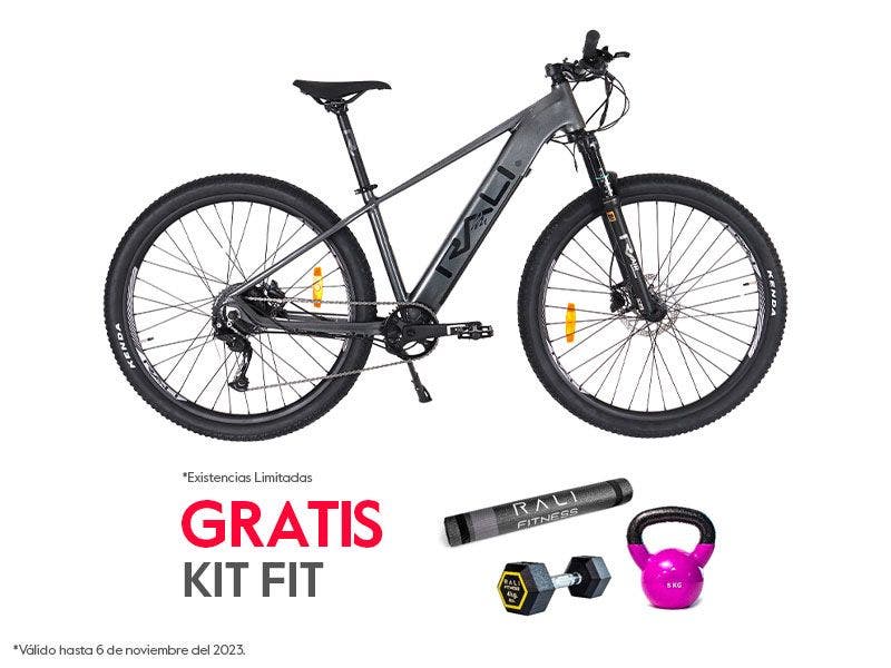 Bicicleta Rali Electrica E-Pros-S 27.5" Gris 