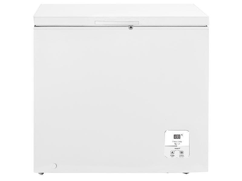 Congelador horizontal de 7' cúbicos, color blanco. Hisense FC70D6BWXE