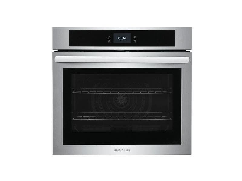 Horno eléctrico empotrable, 30" de ancho, acabado en acero, convección, Frigidaire FCWS3027AS.