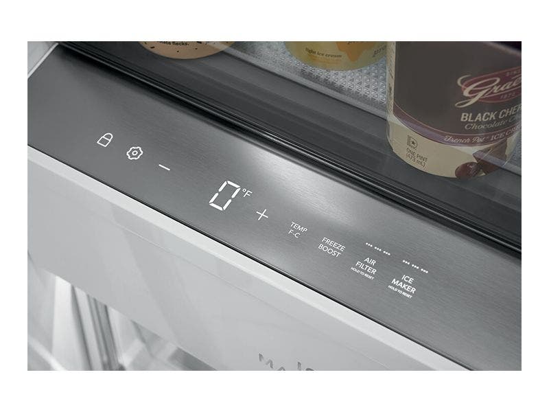 Congelador Twin Frigidaire Professional de 19' cúbicos con acabado anti-huellas, FPFU19F8WF.