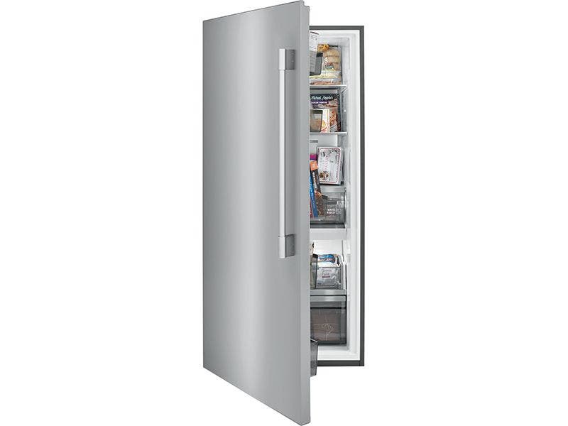 Congelador Twin Frigidaire Professional de 19' cúbicos con acabado anti-huellas, FPFU19F8WF.