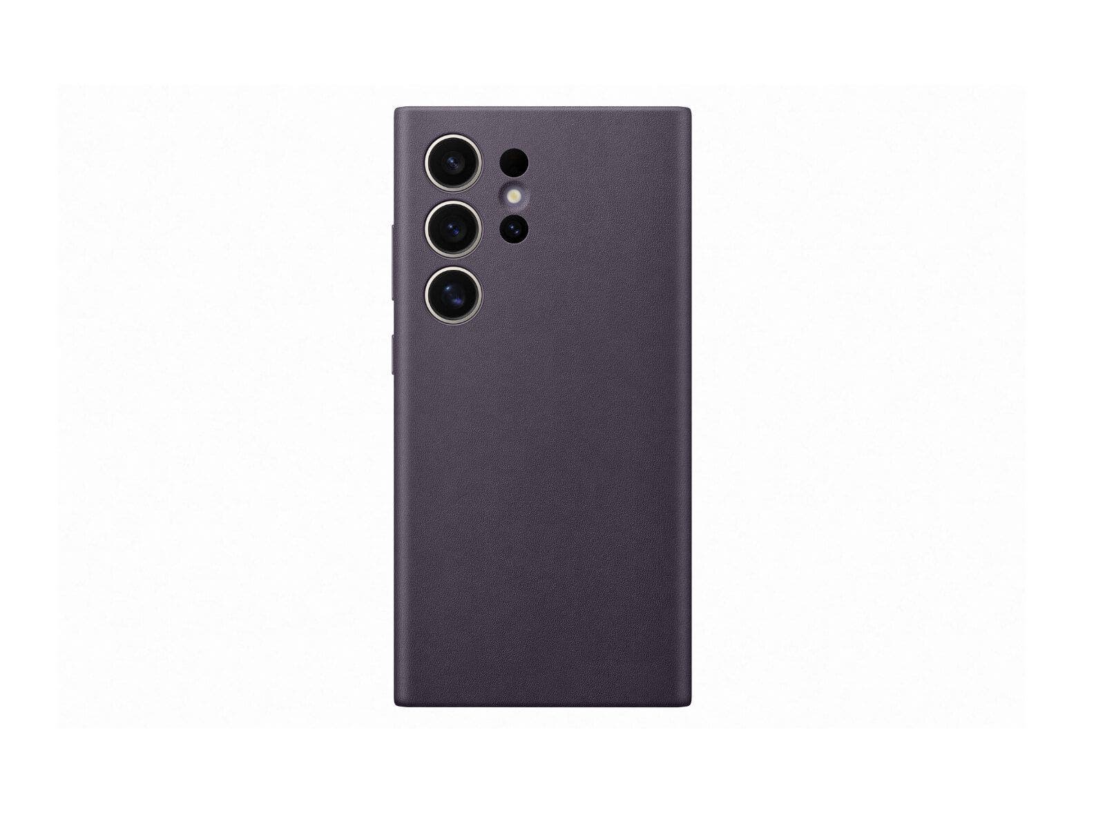 Samsung, Estuche Cuero Vegano para S24 Ultra (Morado)