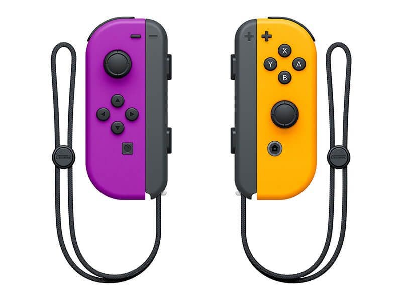 Controles Nintendo Switch Joy-Con (Left y Right) Neon Purple/Orange