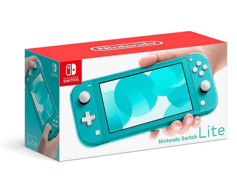 Consola Nintendo Switch Lite Turquesa para Juego Portátil