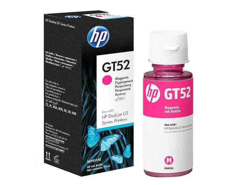 Botella de Tinta HP GT52M Magenta para Impresoras HP315, HP415, HP515, HP530