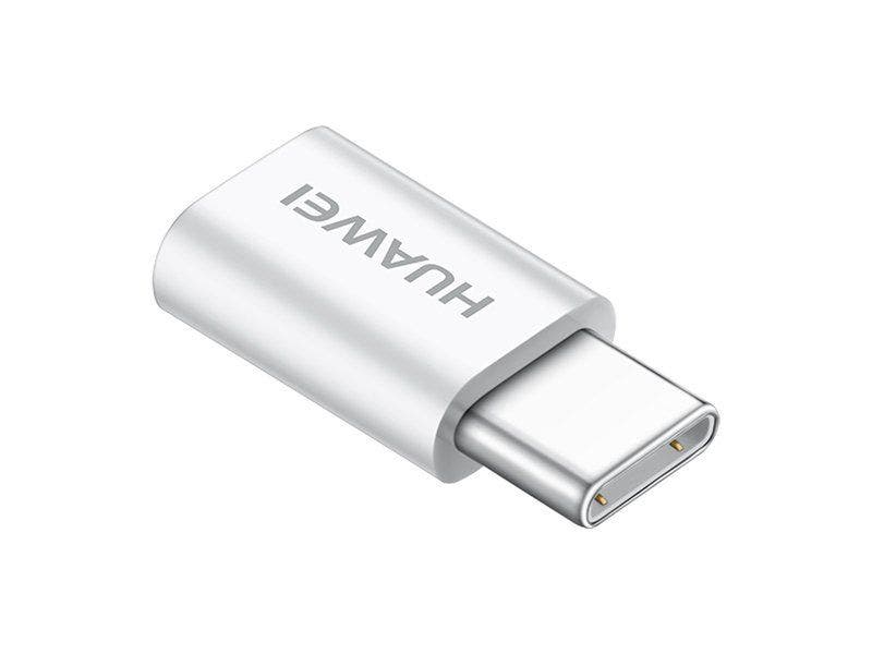 Huawei Adaptador USB-C para Micro USB (Blanco)