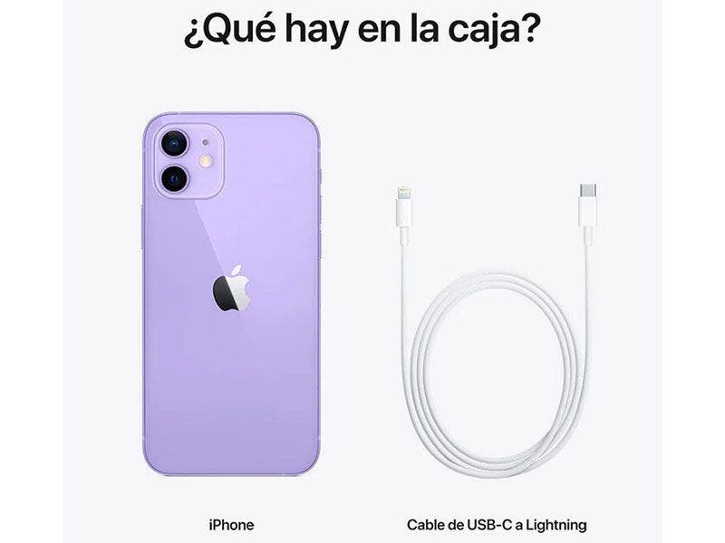 Apple iPhone 12 5G, 128GB, Liberado (Morado)