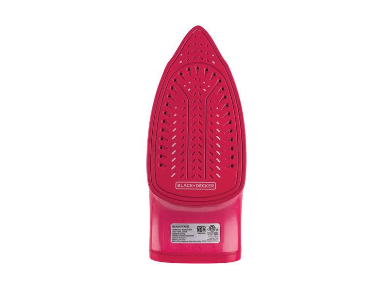 Black + Decker, IR1850, Plancha de ropa, Color Fucsia.