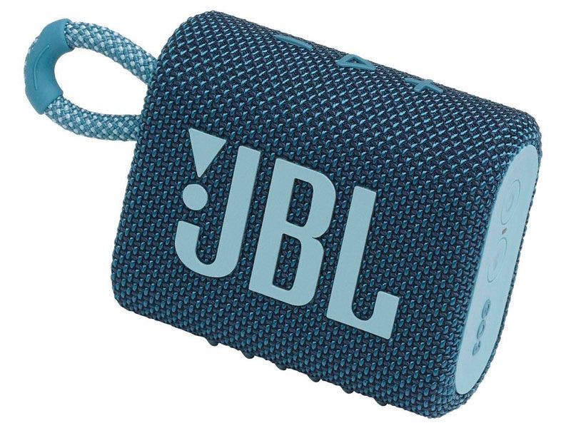 Bocina JBL GO 3 Inalámbrica con Protección al Agua y Polvo (Azul)