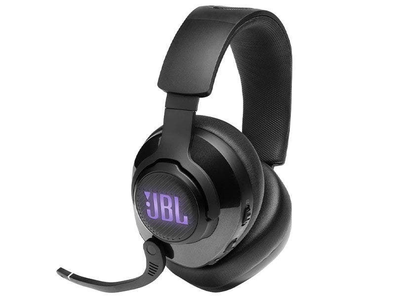 Headset JBL Quantum 400 Over-Ear Gaming con Entrada Plug y USB (Negro)