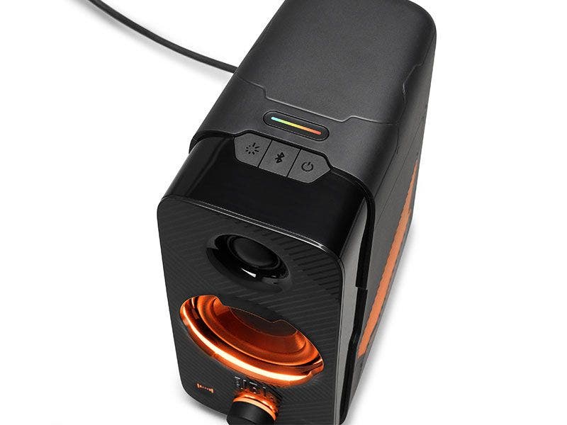 Bocinas JBL Quantum Duo Gaming de 20W con Iluminación (Negro)