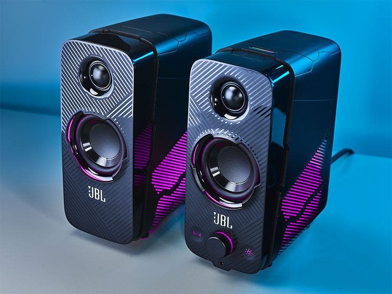 Bocinas JBL Quantum Duo Gaming de 20W con Iluminación (Negro)