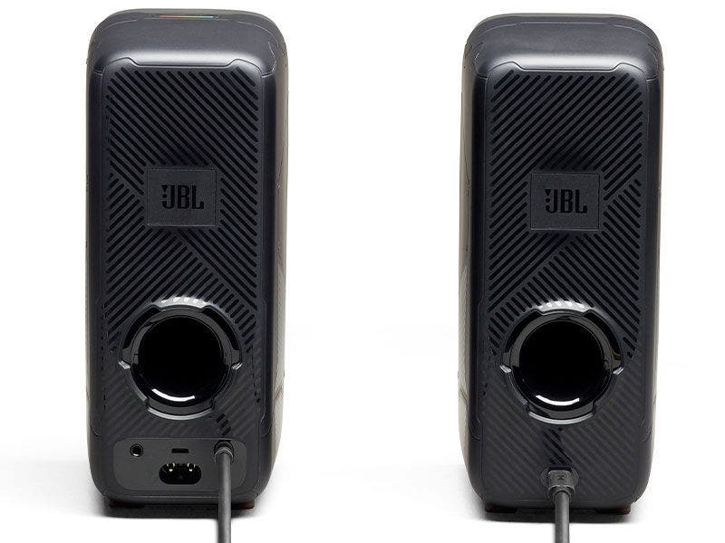 Bocinas JBL Quantum Duo Gaming de 20W con Iluminación (Negro)