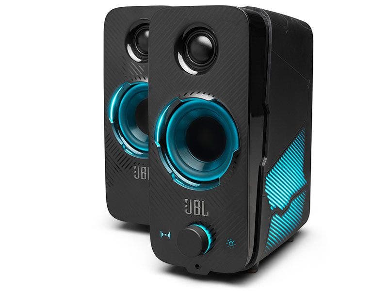 Bocinas JBL Quantum Duo Gaming de 20W con Iluminación (Negro)