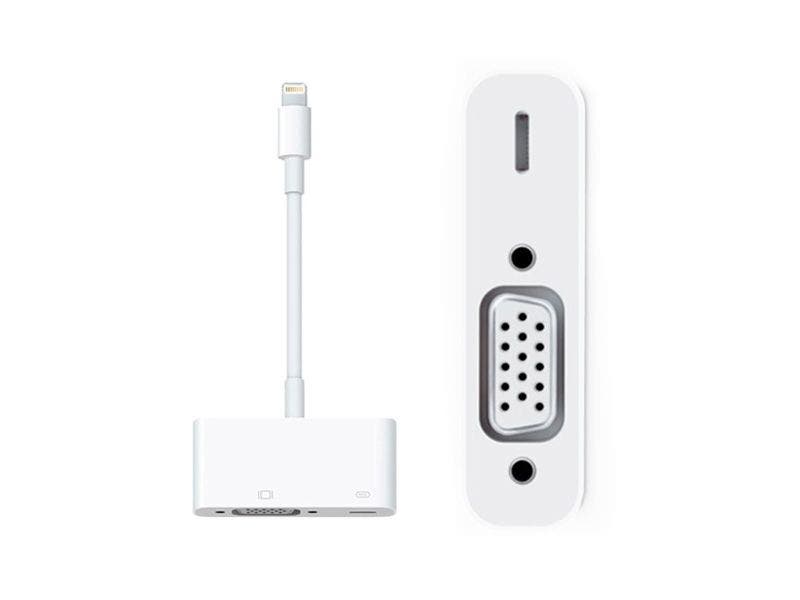 Apple Adaptador Lightning a VGA (Blanco)