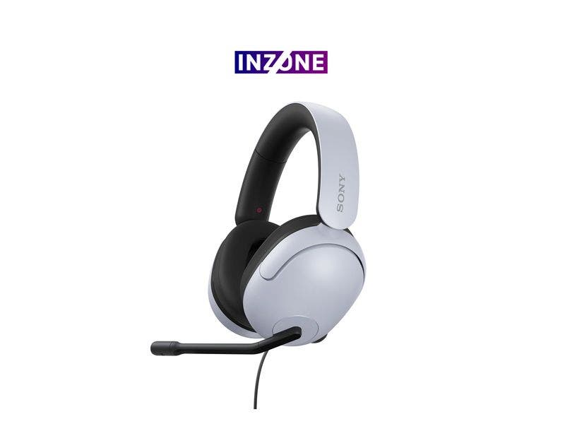 Headset Sony MDR-G300 INZONE H3 Gaming Alámbrico con Sonido Espacial (Blanco)