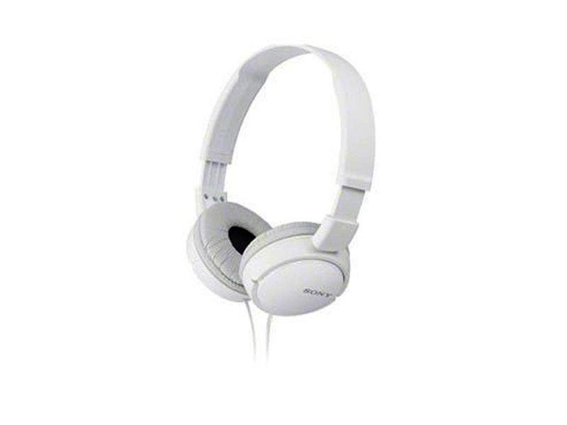 Audífonos Sony MDRZX110 On-Ear Alámbricos (Blanco)