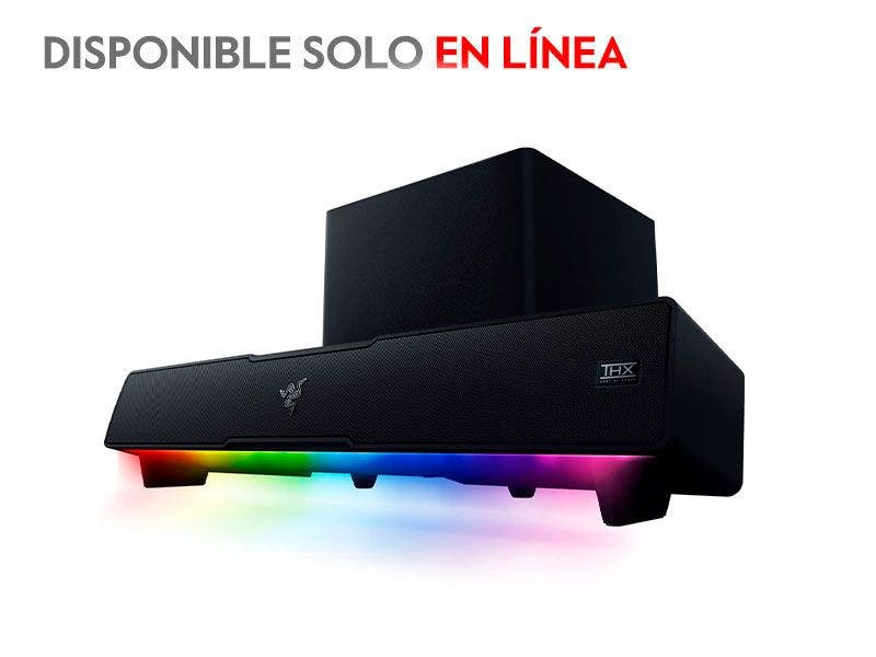 Barra de Sonido Razer Leviathan V2 con Subwoofer e Iluminación