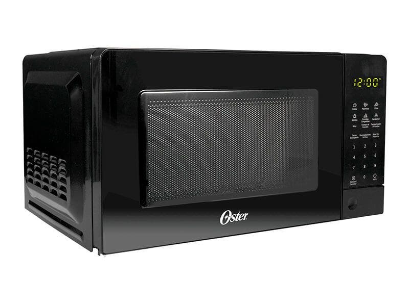 Horno microondas digital de 0.7' cúbicos de capacidad, negro