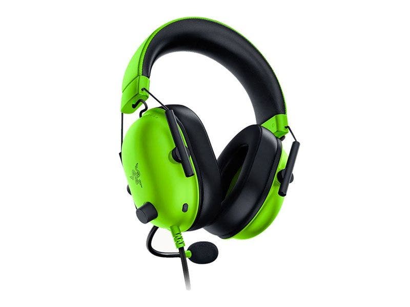 Headset Razer BlackShark V2 X Gaming Alámbrico con Micrófono (Verde)