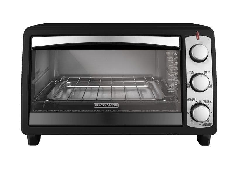 Black + Decker, TO1940BD, Horno de 6 rebanadas, con cronometro