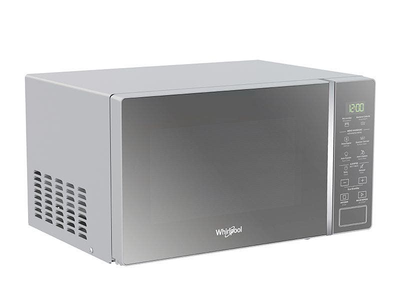 Horno microondas de 0.7' cúbicos, 700 Watts de potencia y autolimpieza, Whirlpool WM1807D.