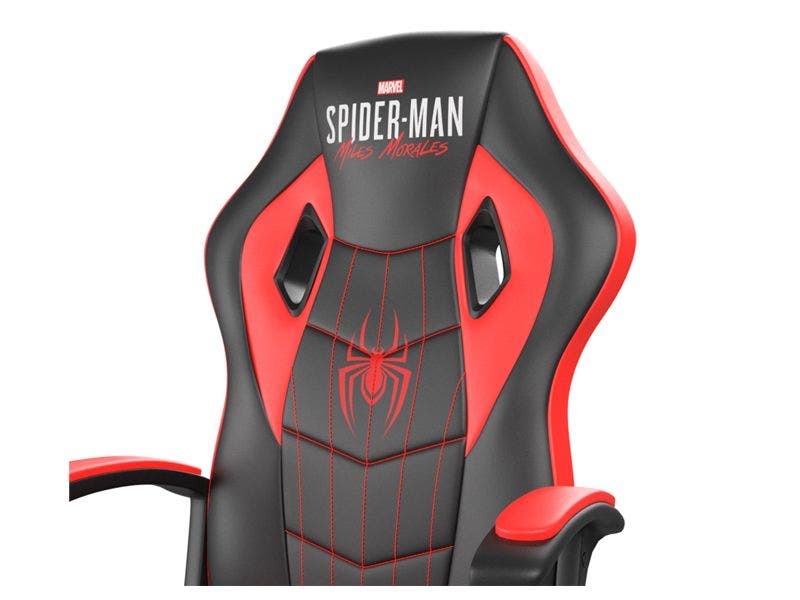 Silla XTech Gaming con Altura Ajustable y Reposabrazos Edición Spiderman Miles Morales