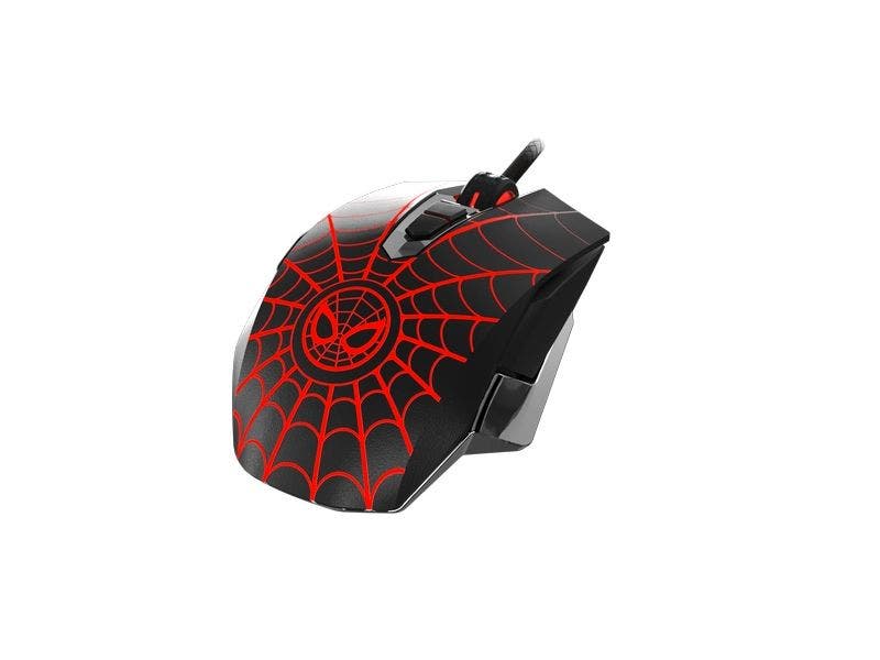 Mouse XTech Gaming Alámbrico con Iluminación Edición Spiderman Miles Morales