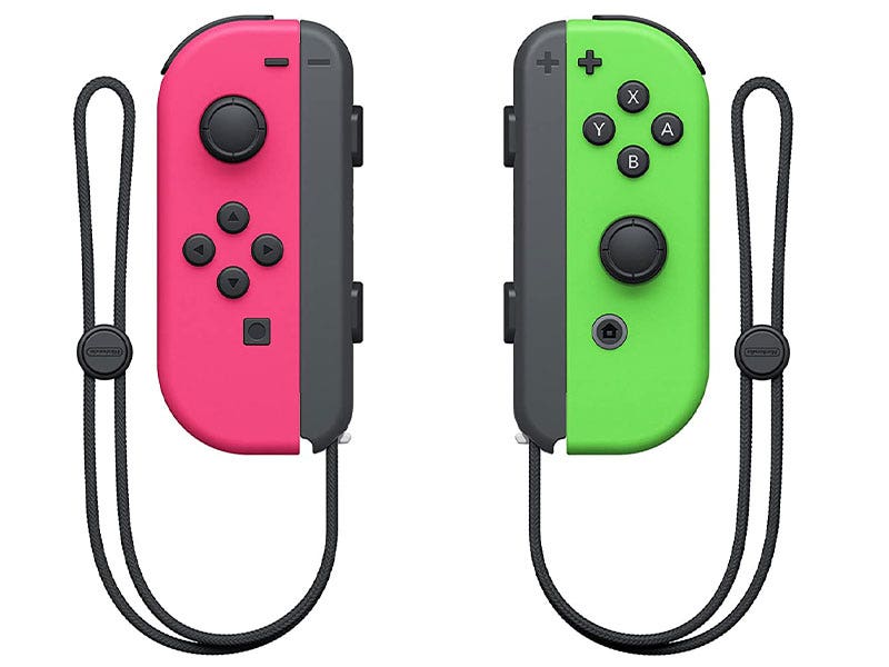 Controles Nintendo Switch Joy-Con (Left y Right) Neon Pink/Green