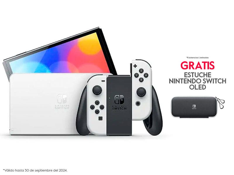 Consola Nintendo Switch Modelo OLED Blanco