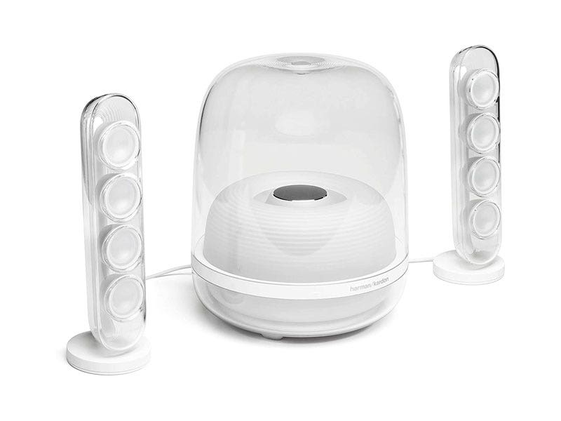 Bocina Harman Kardon Soundsticks 4 Inalámbrica con Bluetooth (Blanco)