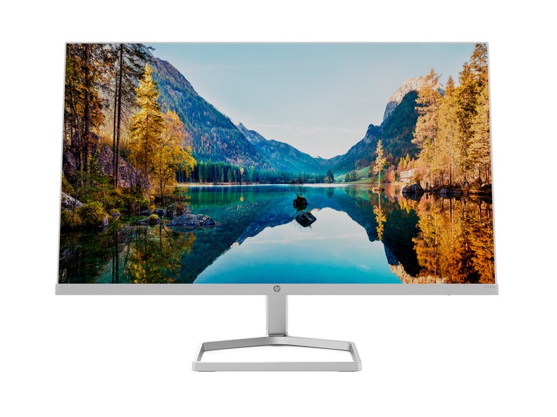 Monitor HP M24fw 24 "FHD compatible con HDCP (Blanco)