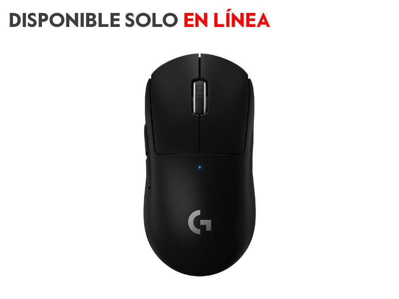 Mouse Logitech PRO X Superlight Inalámbrico Gaming con Sensor Hero 25K (Negro)