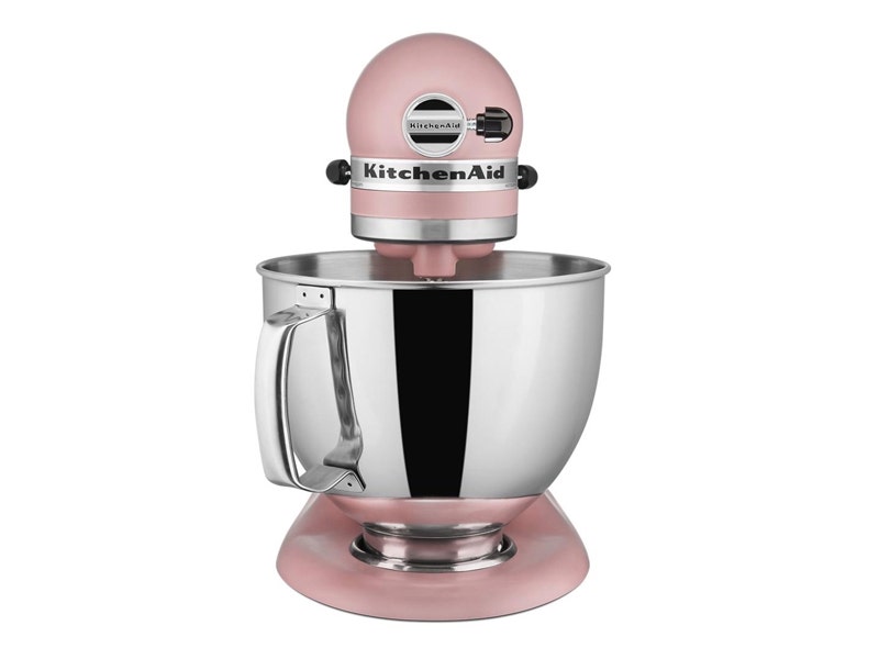 KitchenAid, KSM150PSDR, Batidora artisan, Color rosado.