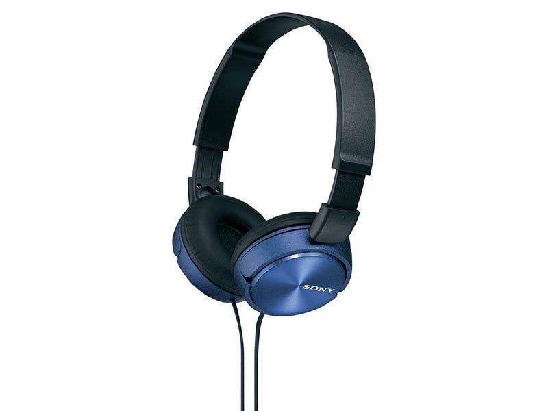 Audífonos Sony MDRZX310AP On-Ear Alámbricos con Micrófono (Azul)