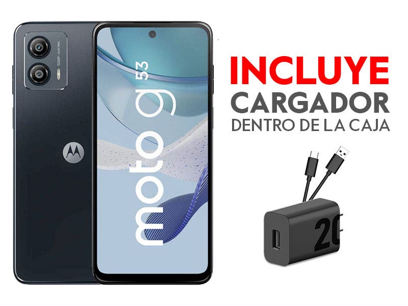 Motorola G53, Dual Sim, Liberado (Negro)